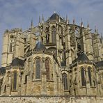 Derrière le mur ... la Cathédrale du Mans