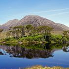 derryclare lough in the mirror 2