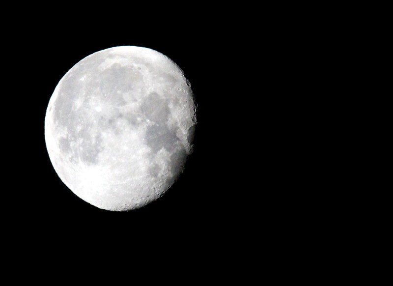 Derselbe Mond wie über Berlin...