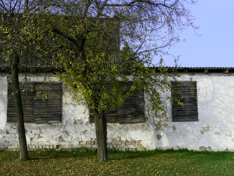 Derselbe Stadl nochamoi