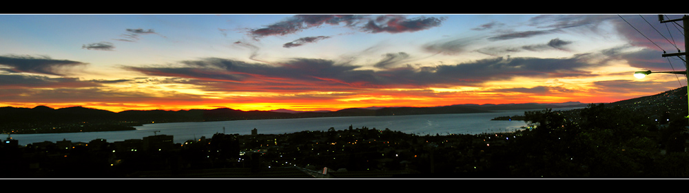 Derwent River, Hobart, Tasmanien