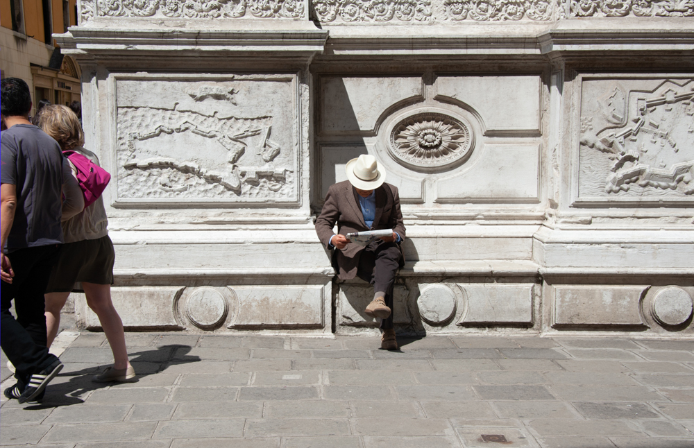 Derzeit laden alle Bilder von Venedig hoch, ...