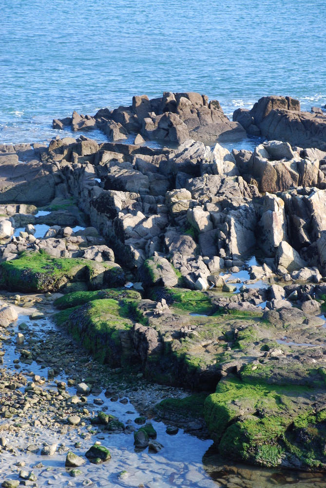 Des cailloux et de l'eau...