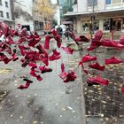 Des chaussures rouges 