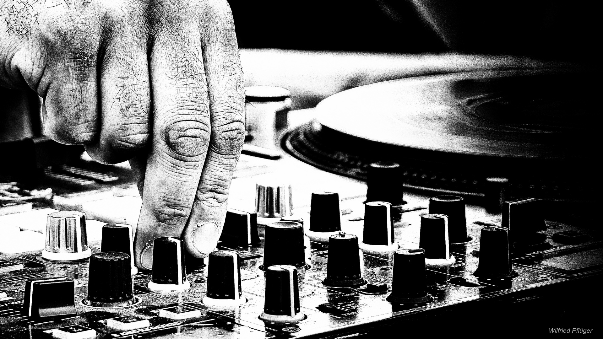 Des DJ´s Fingerspitzengefühl