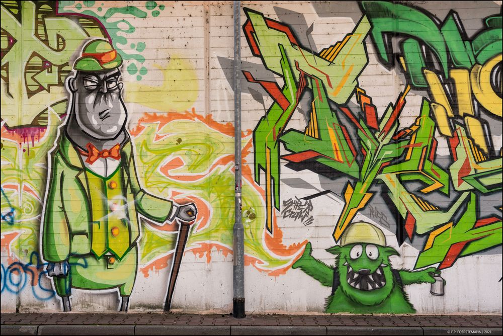 Des Graffiti-Künstlers Freud ...