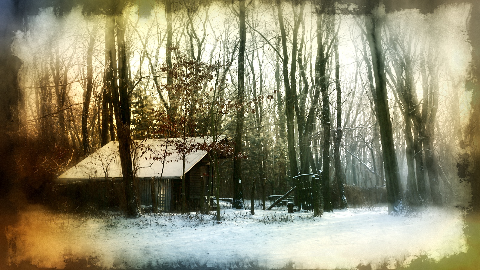 Des Jäger`s Hütte (in retro)