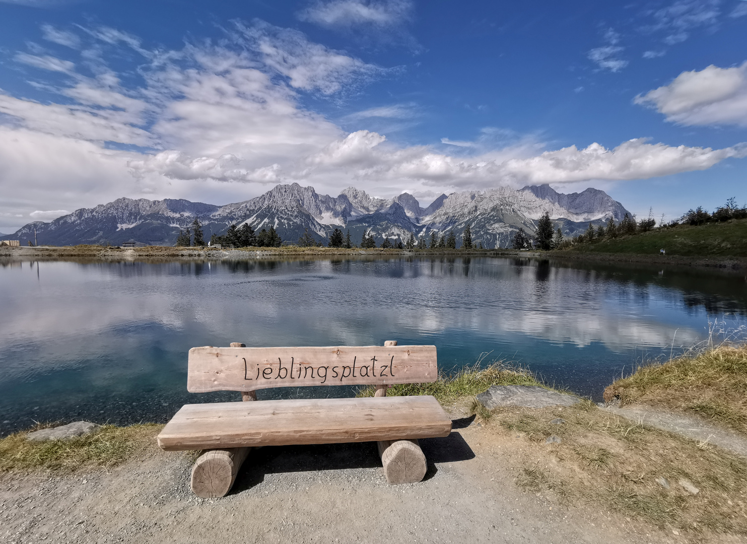 Des Kaisers Spiegel, Astbergsee, Going, Tirol 