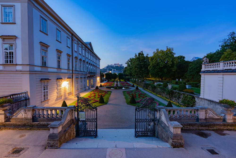 Des Königs Garten Foto & Bild world, sonnenaufgang, schloss Bilder