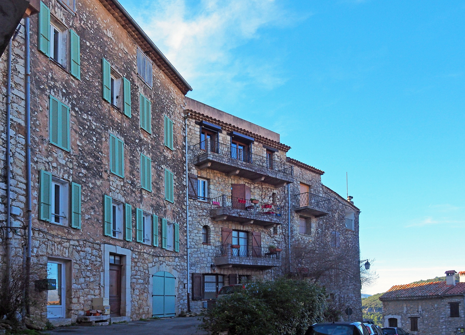 Des maisons de la Rue de la République