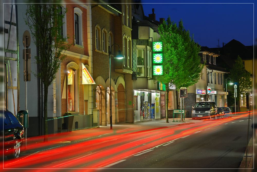 des nachts in Overath