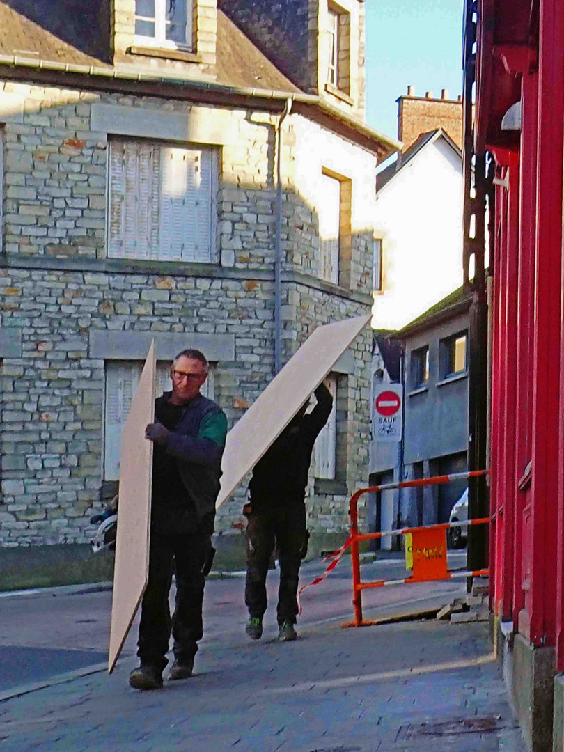 Des planches à voile en ville ?