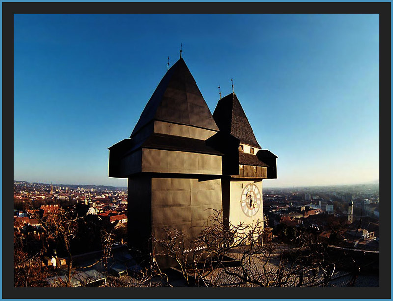 Des Schattens Uhrturm