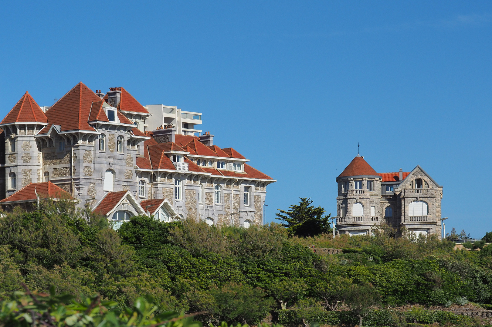 Des toits à Biarritz	