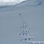 des traces à l'infini