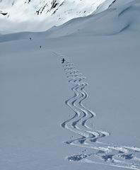 des traces à l'infini