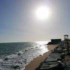 Desapareció el bunker bajo el agua del mar 