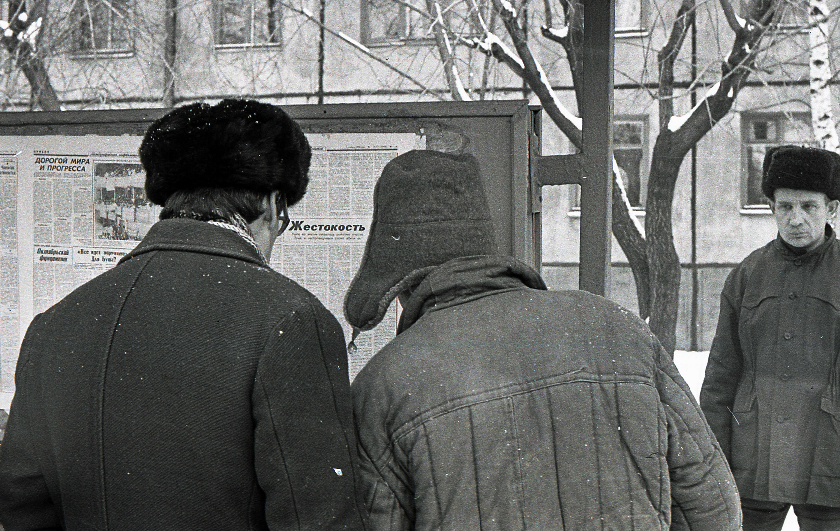 desavuierte Criminal in Socium der UdSSR, 1983.