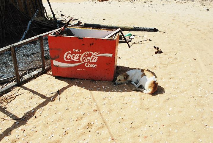 Descansando nas dunas