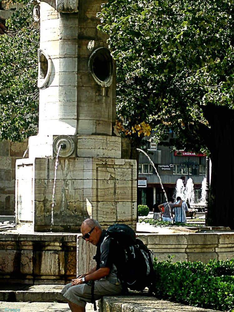 Descanso en el Camino