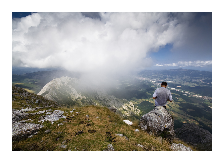 Descanso en la cima