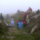 Descanso y comida. Picos de Europa. Asturias.