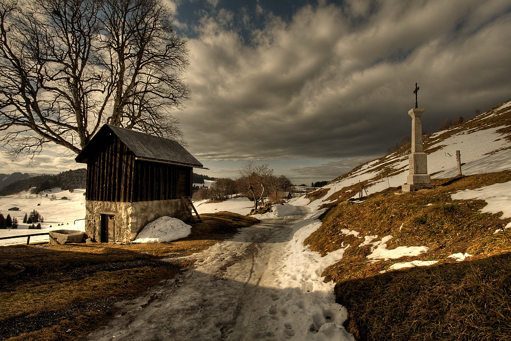 Descente dans la vallée