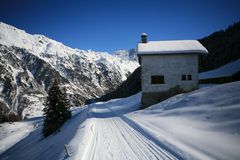 descente du rogneux, val de bagnes