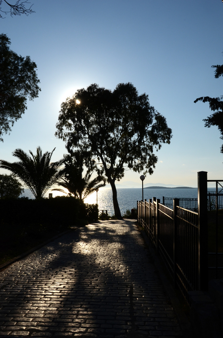 descente vers la mer