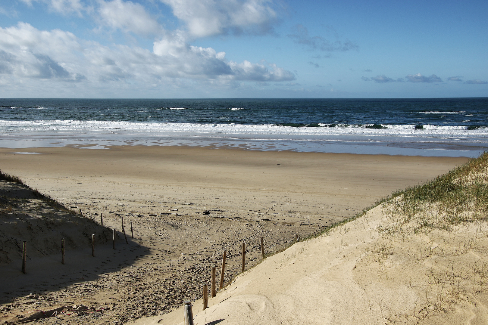 descente vers la plage !