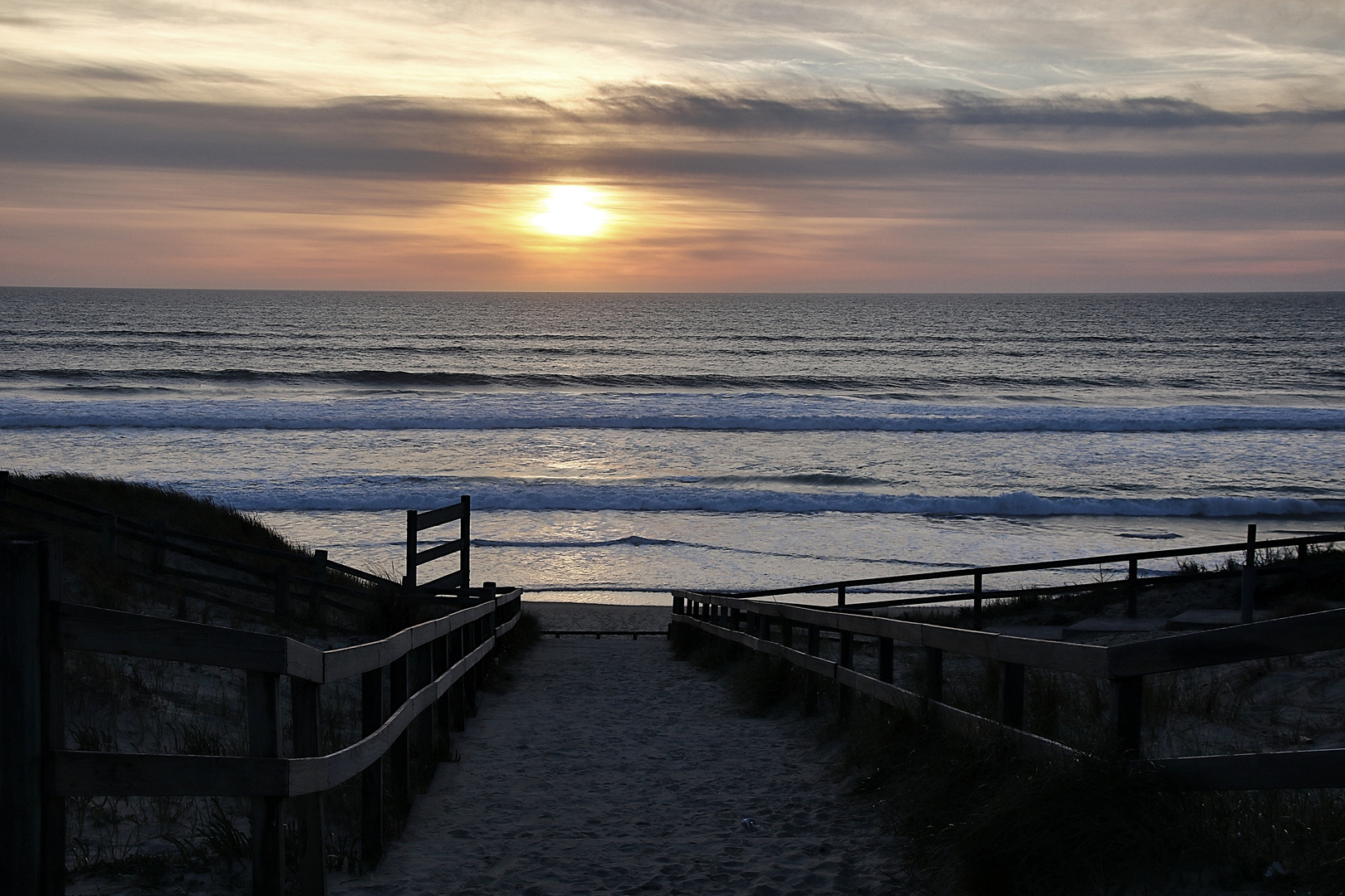 descente vers la plage !