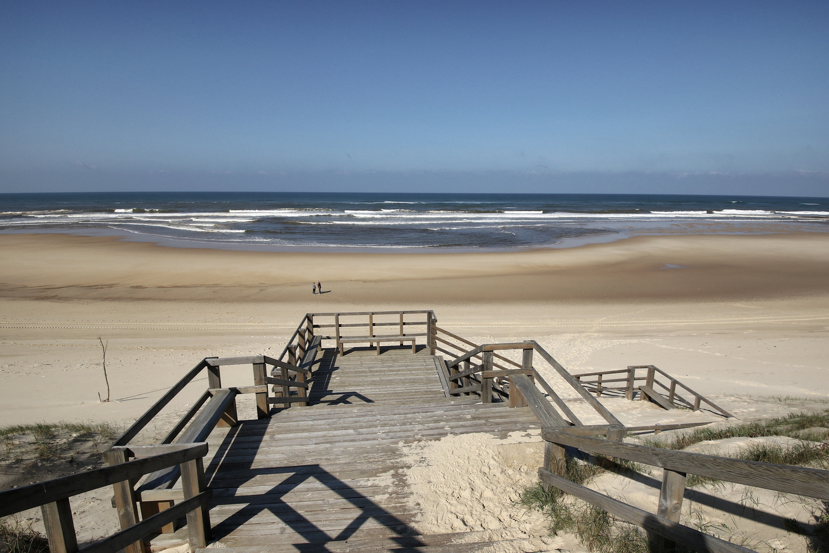 descente vers la plage !