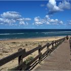 Descente vers la plage de Messanges  (Landes)