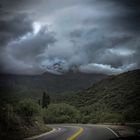 Desde el auto, cruce de las altas cumbres V