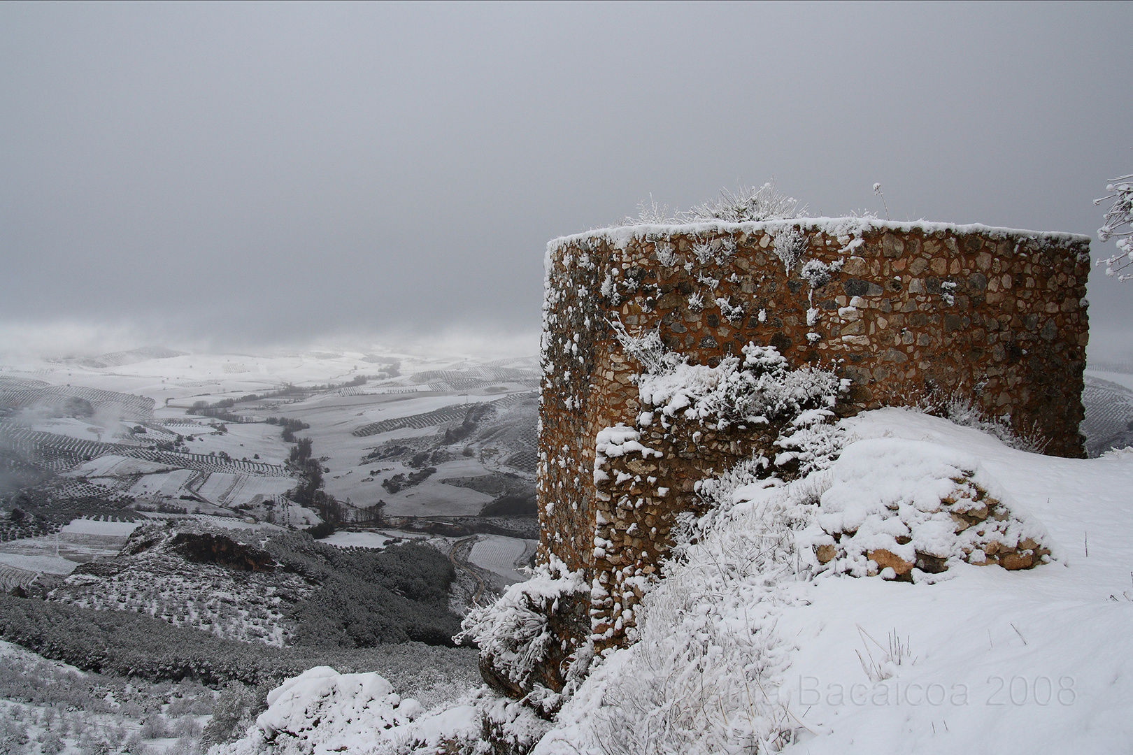 Desde el castillo de Moclín