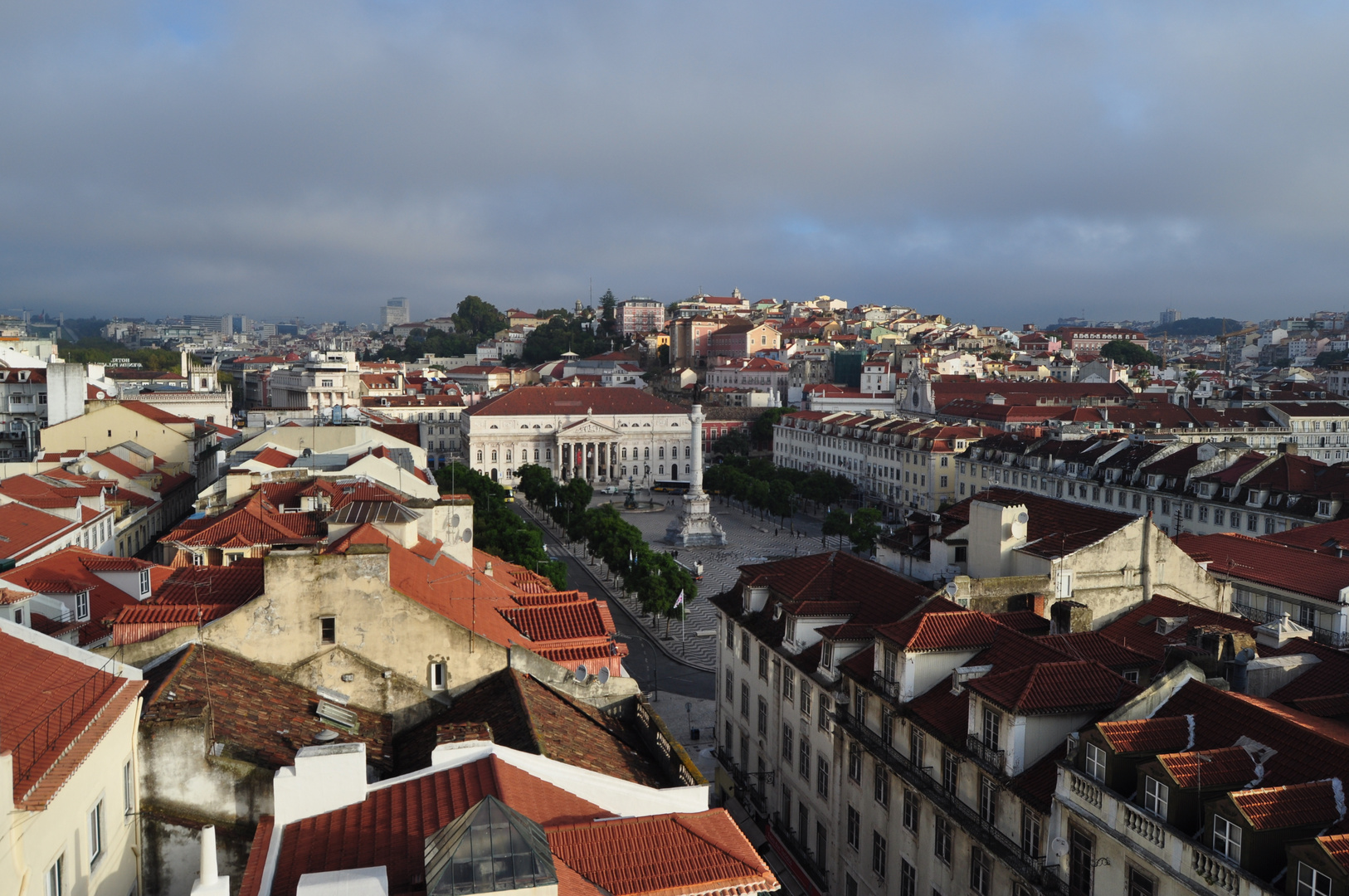 Desde el elevador de SANTA JUESTA... veo la Opera