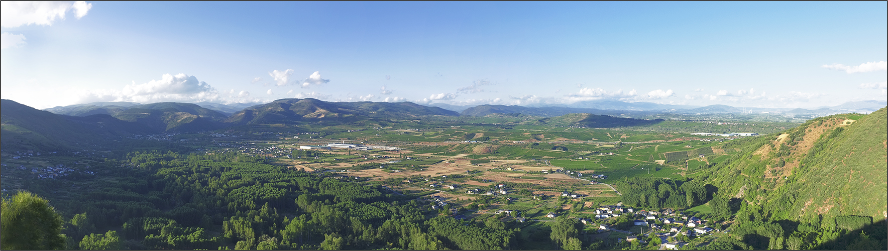 Desde el Mirador de El Bierzo