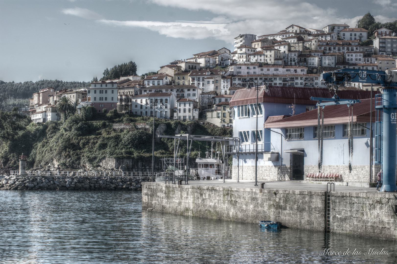 ...desde el muelle...