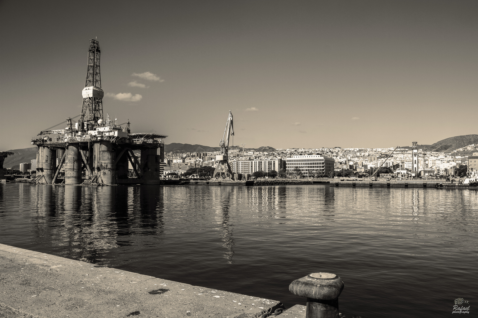 Desde el Muelle Sur. Virado.