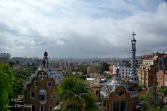 ...desde el Parque Guell...