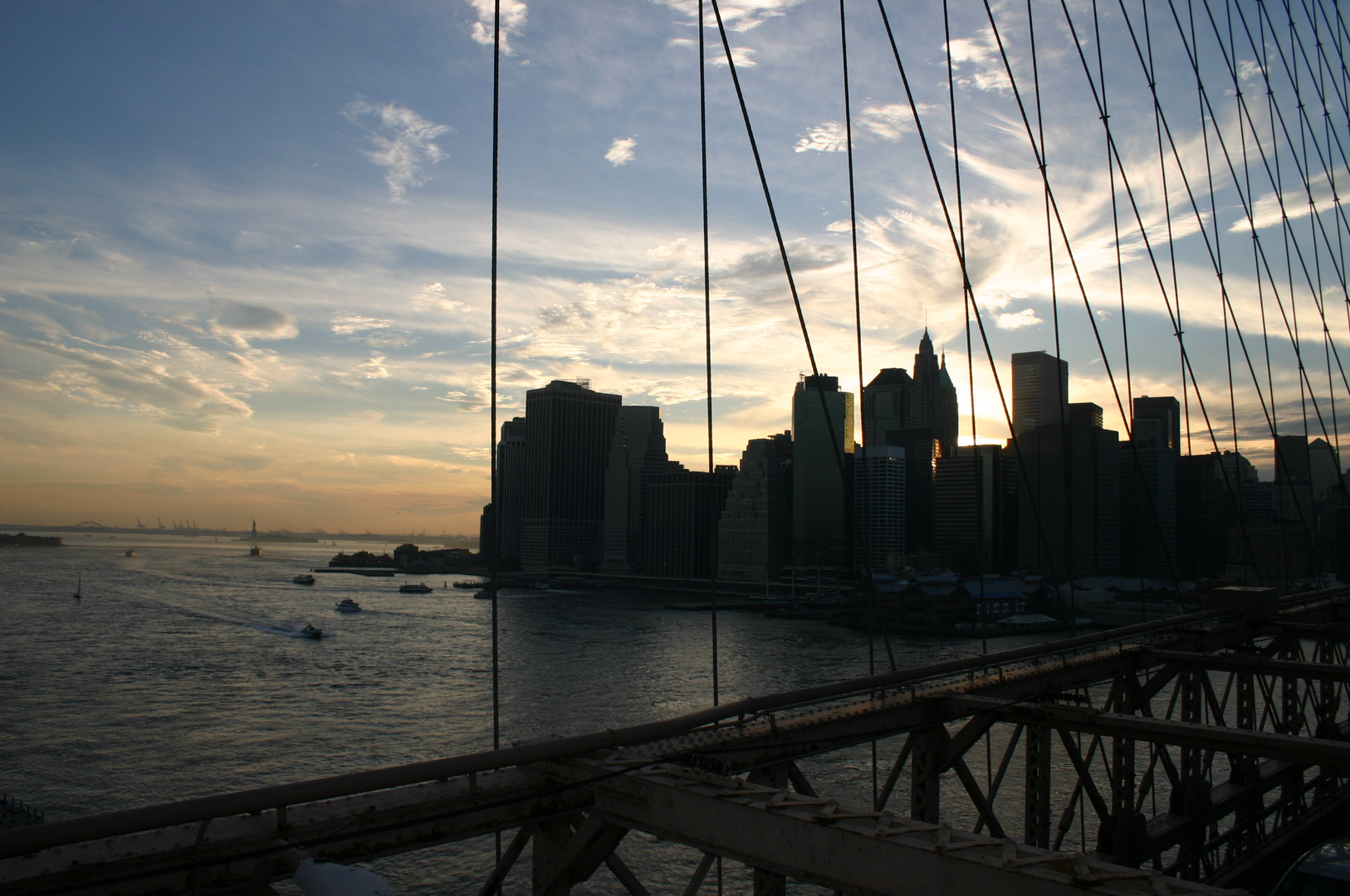 desde el puente de brooklyn