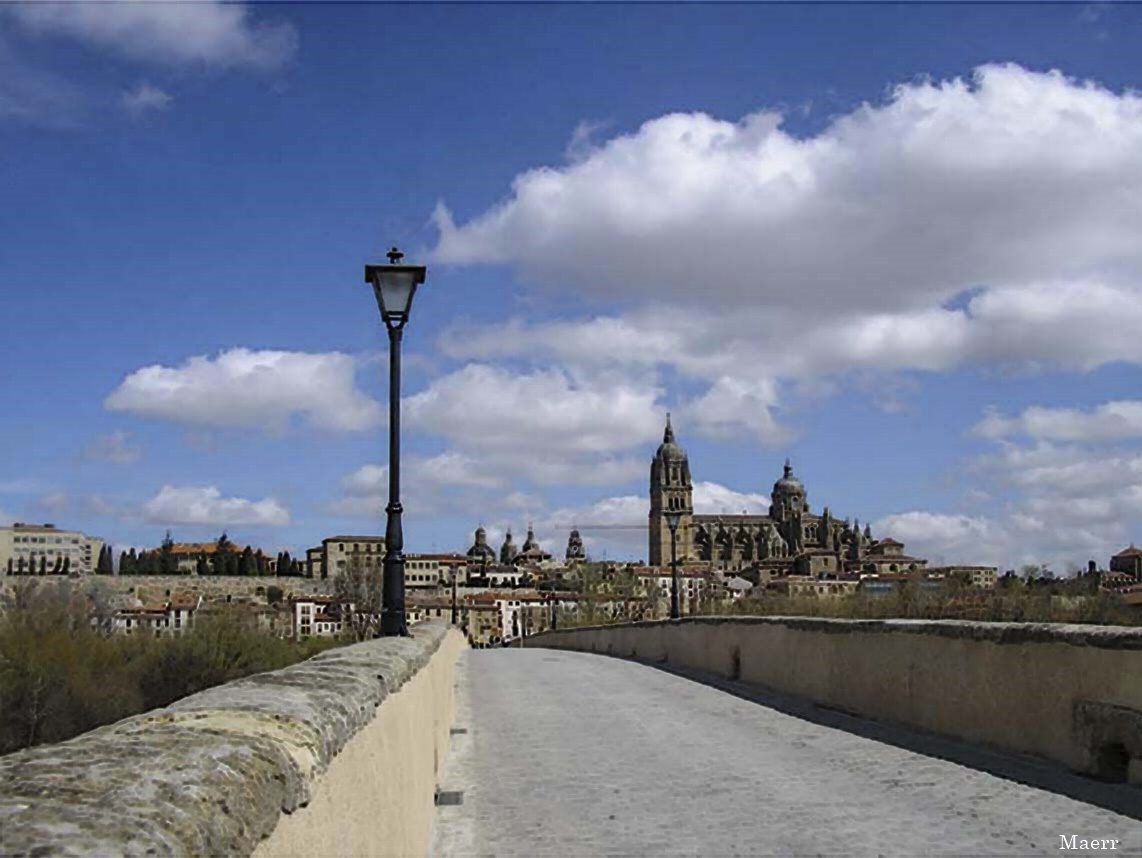 Desde El Puente Romano de Salamanca