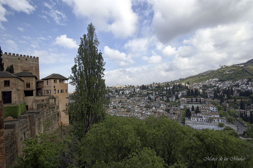 ...desde la Alhambra...