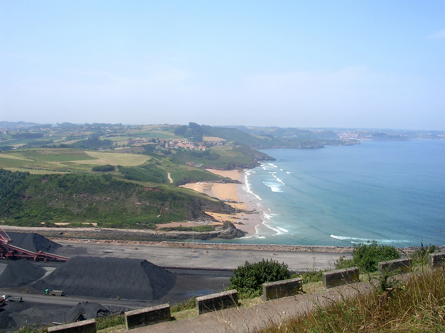 Desde la Campa Torres (Asturias)