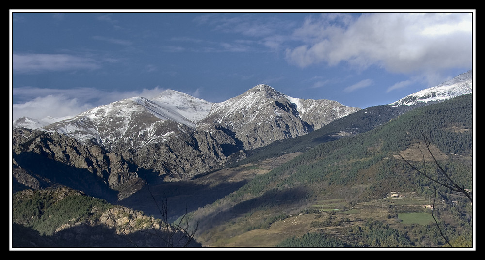 Desde la collada de Tosas (Girona)