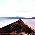 Desde la escalera al cielo, observando la Isla de Bruny.