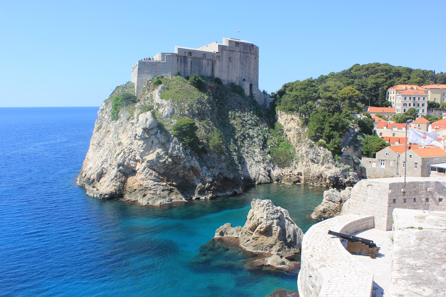 Desde la muralla de Dubrovnik