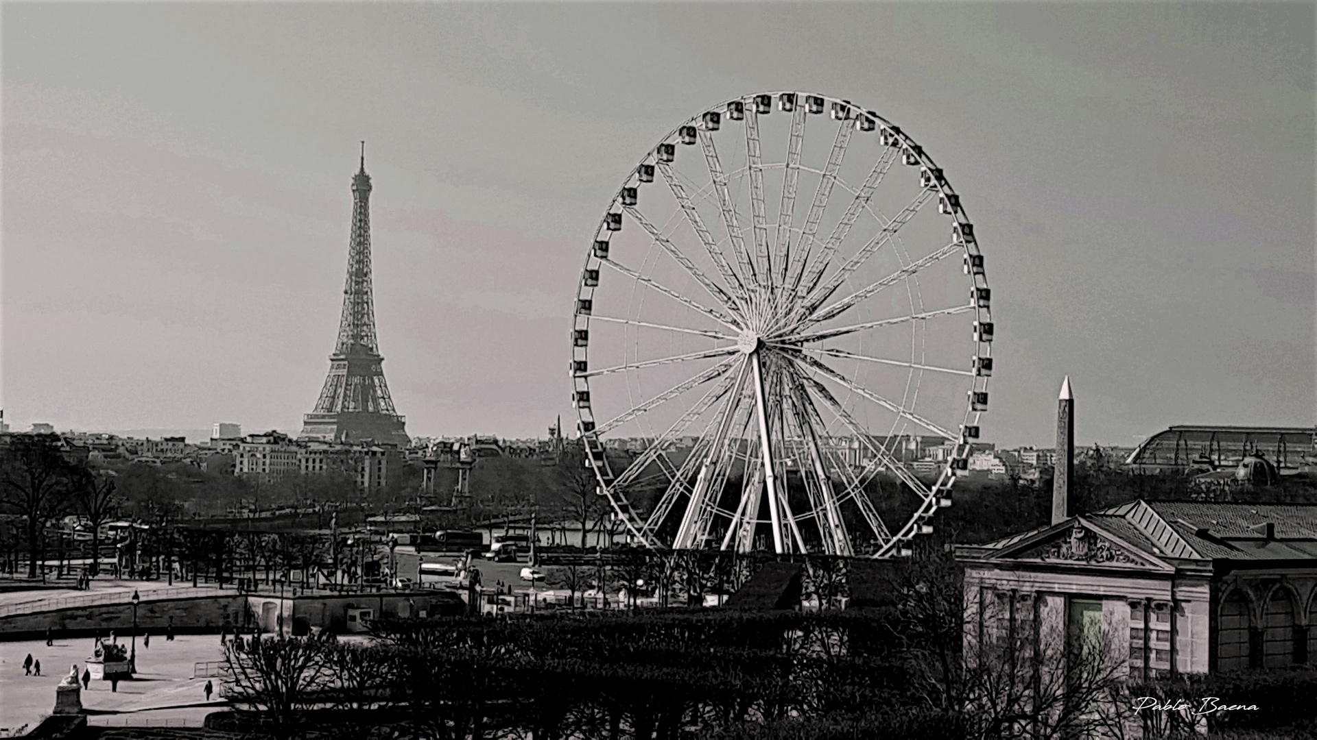 DESDE UN BALCON DE  PARÍS