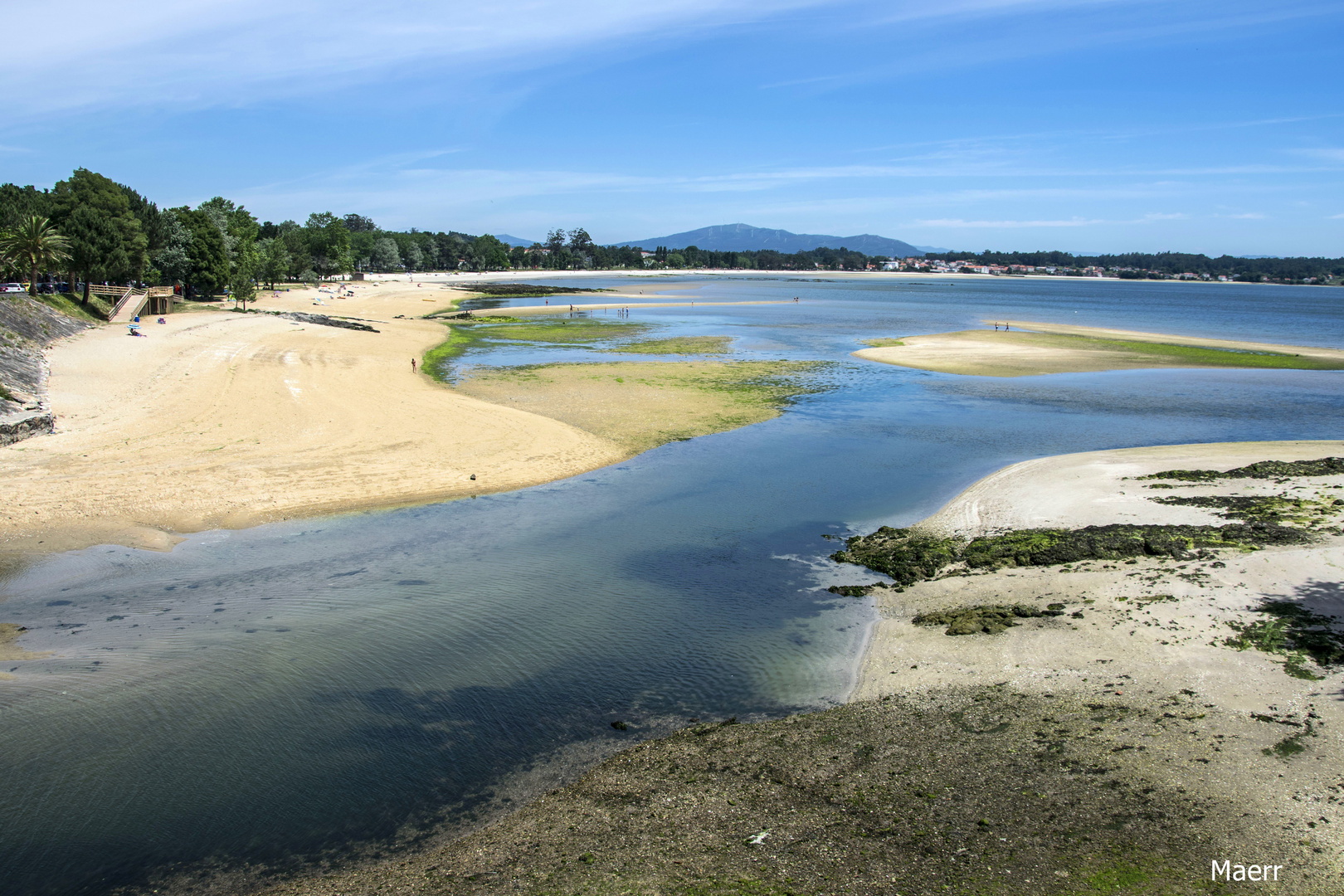 Desembocando en la Ría de Arosa