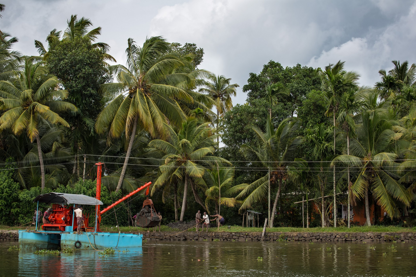 Désembouage du canal